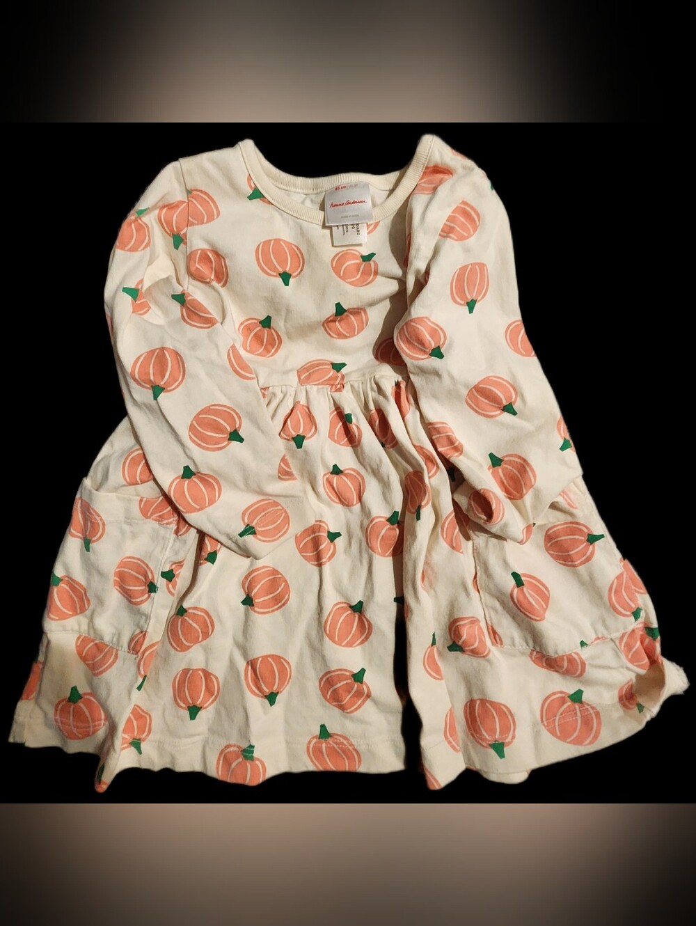 2t Hanna Andersson Pumpkin Skater Dress